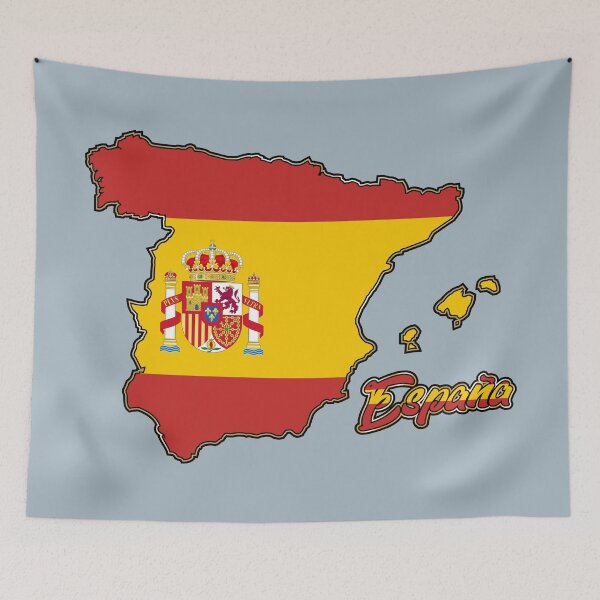 Item preview, Spain map flag España designed and sold by studioss76.