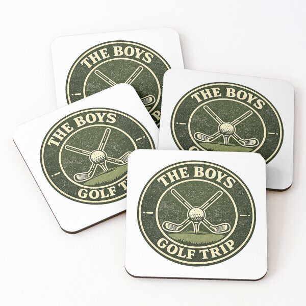 Item preview, The Boys Golf Trip Vintage Badge designed and sold by EastEndTownie.