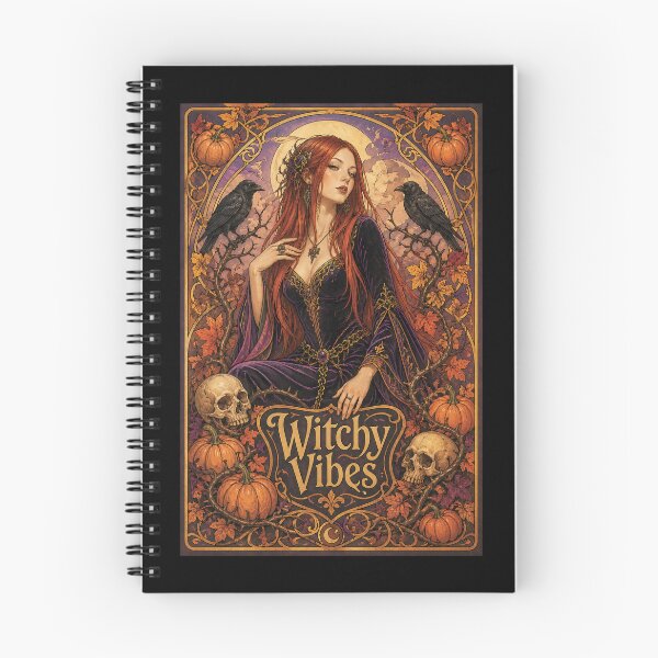 Artikelvorschau, Witchy Vibes entworfen und verkauft von catmamadesigns.