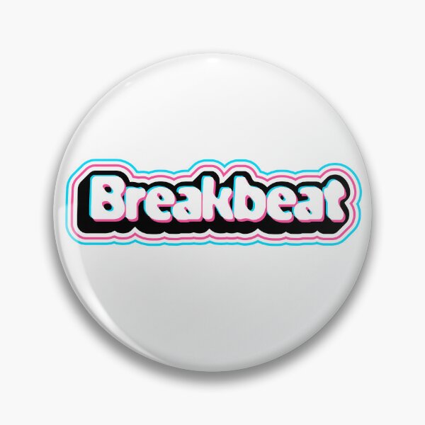 Item preview, BREAKBEAT - Neon Chest Print (Pink) designed and sold by Discothreadz.