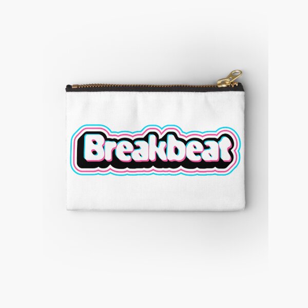 Item preview, BREAKBEAT - Neon Chest Print (Pink) designed and sold by Discothreadz.