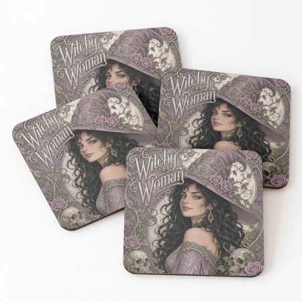 Item preview, Witchy Woman - Vintage Vibes designed and sold by catmamadesigns.