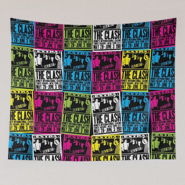 Item preview, The Clash in NYC 1981 designed and sold by The Common Tee.
