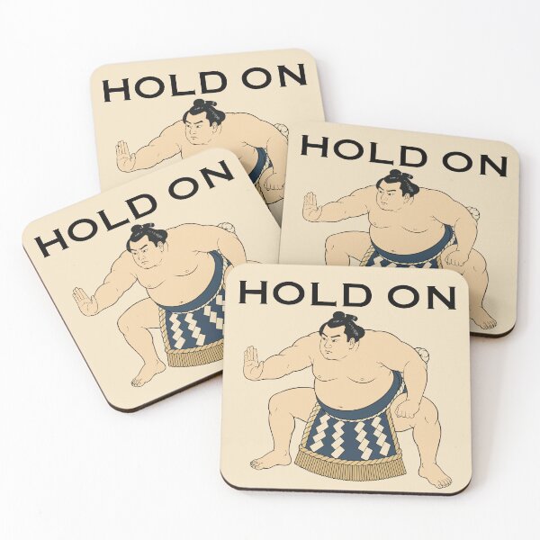 Item preview, Sumo wrestler HOLD ON designed and sold by MONIKO's ROOM.