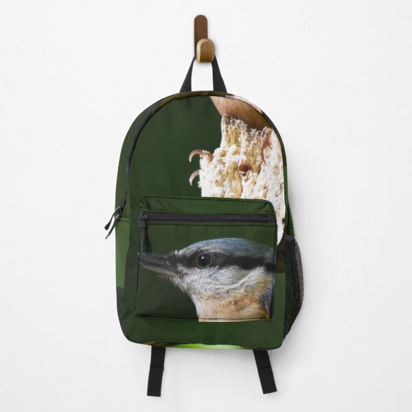 Item preview, Eurasian Nuthatch Perched on a Mossy Branch designed and sold by Shanguai.