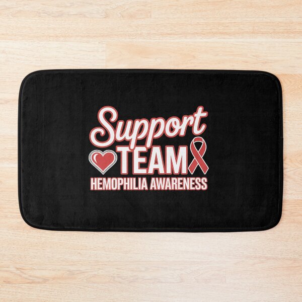 Item preview, Hemophilia Awareness Red Support Ribbon designed and sold by BlassmausArt.