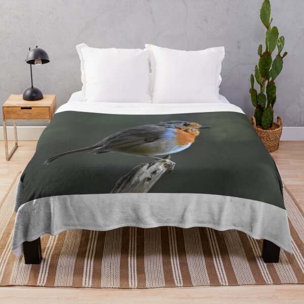 Item preview, Robin Redbreast Perched on Stick Wales UK designed and sold by Shanguai.