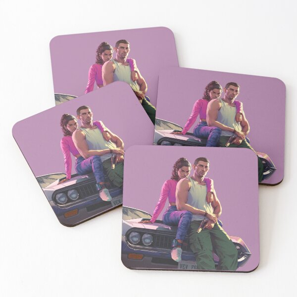 Item preview, GTA 6 Jason and Lucia Leonida  designed and sold by CortsideGoods.