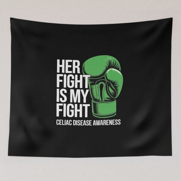 Item preview, Her Fight Is My Fight Celiac Disease Awareness  designed and sold by BlassmausArt.