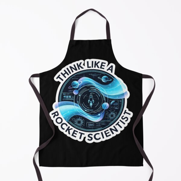 Item preview, Think Like a Rocket Scientist – Futuristic Space Tech Blueprint Design designed and sold by Altair_.