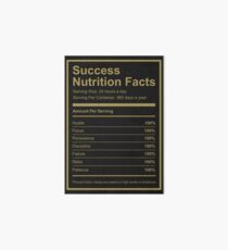 Lámina rígida Datos de nutrición de éxito