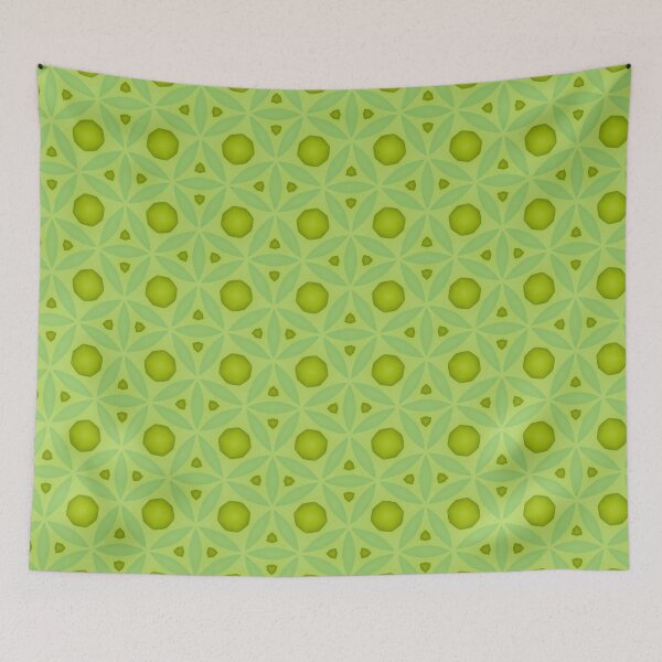 Item preview, Lime Green Geometric Pattern designed and sold by Vileprint.