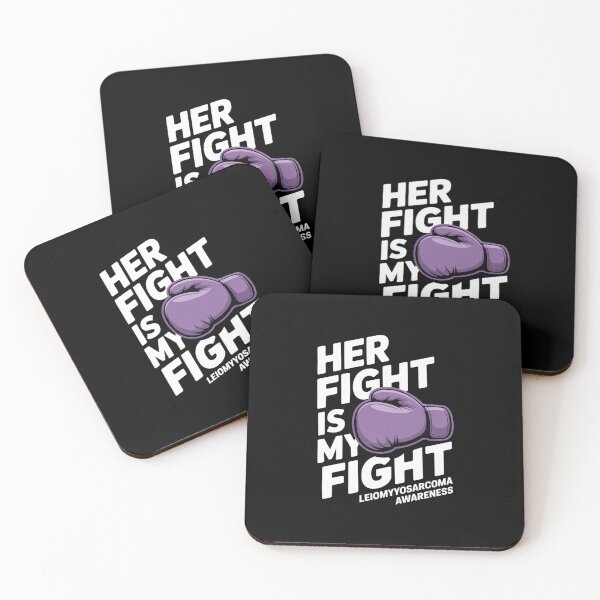 Item preview, Her Fight Is My Fight LMS Leiomyosarcoma Rare Cancer designed and sold by BlassmausArt.