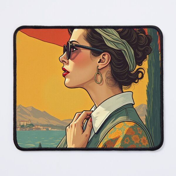Item preview, 1900 Lake Como Italy Travel Poster designed and sold by raelinema9mar1.