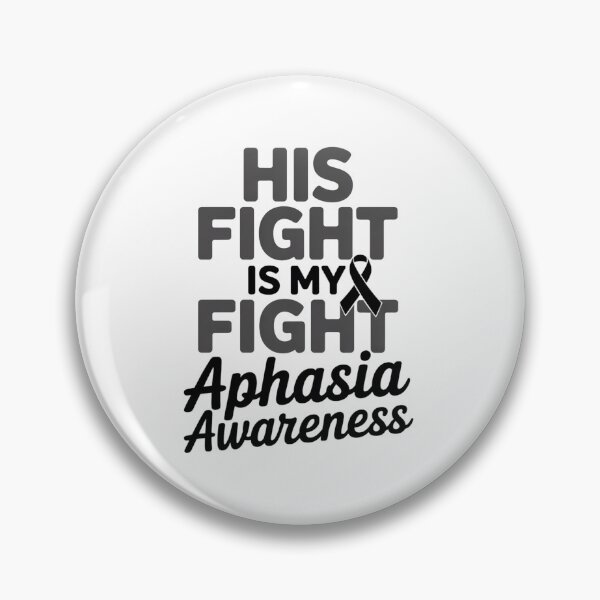 Item preview, His fight is my fight asphasie consciousness designed and sold by BlassmausArt.
