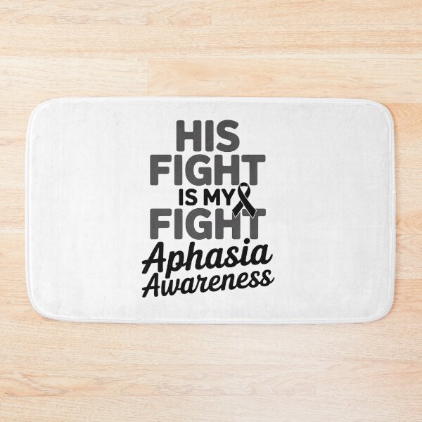 Item preview, His fight is my fight asphasie consciousness designed and sold by BlassmausArt.