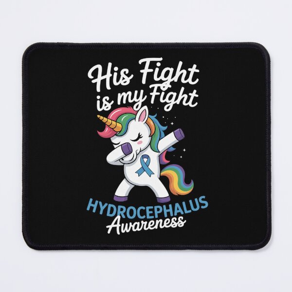 Item preview, His Fight Is My Fight Hydrocephalus Awareness designed and sold by BlassmausArt.