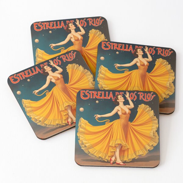 Item preview, 1906 Flamenco Dancer Vintage Poster designed and sold by vernama6manna5.