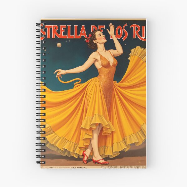 Item preview, 1906 Flamenco Dancer Vintage Poster designed and sold by vernama6manna5.