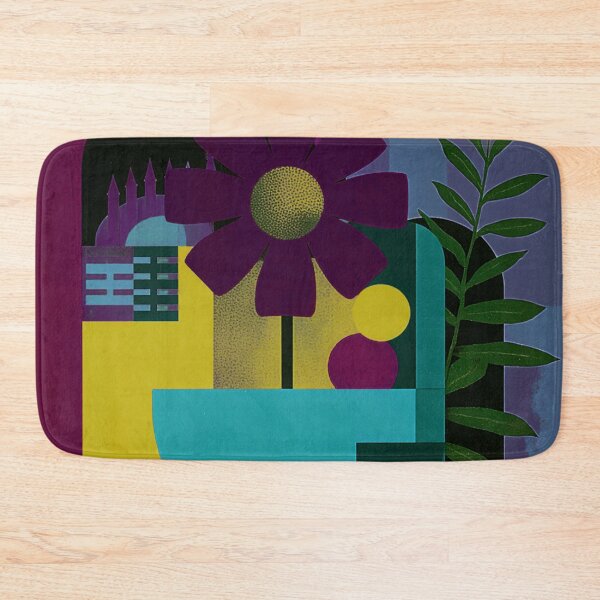 Item preview, Geometric Nature Dream Modern Floral Abstract designed and sold by joycrysstudio.