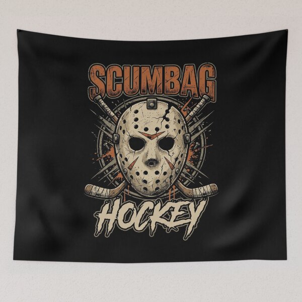 Item preview, Scumbag Hockey Ice Hockey Player Fan Goalie designed and sold by SofenArt.