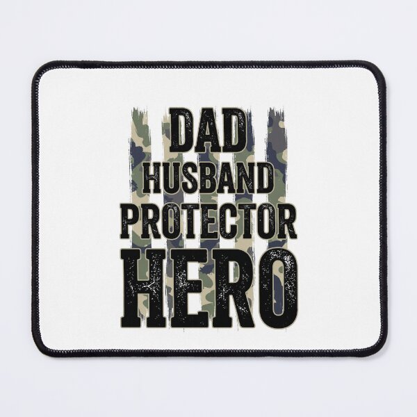 Item preview, Dad Husband Protector Hero Father Family Man designed and sold by SofenArt.