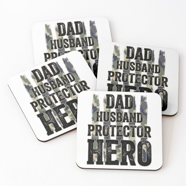 Item preview, Dad Husband Protector Hero Father Family Man designed and sold by SofenArt.