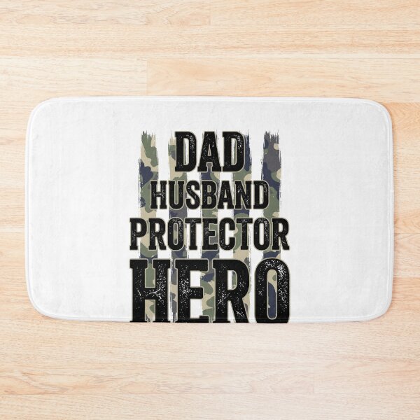 Item preview, Dad Husband Protector Hero Father Family Man designed and sold by SofenArt.