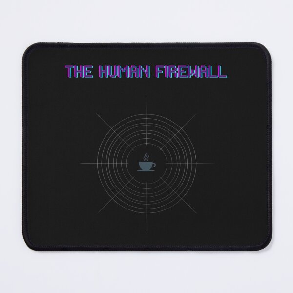 Item preview, Copy of The Human Firewall - Cybersecurity & DevOps Awareness Glitch Art designed and sold by StyleFused.