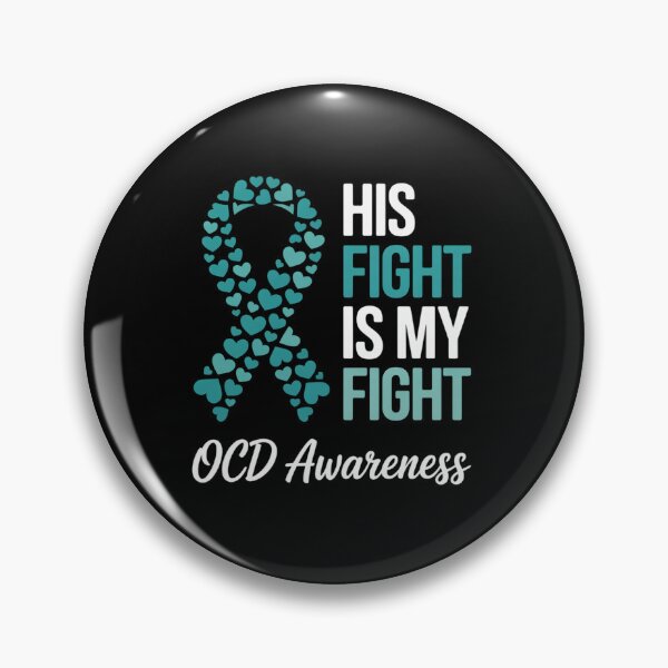 Item preview, His Fight Is My Fight OCD Awareness designed and sold by BlassmausArt.