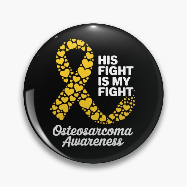 Item preview, His Fight Is My Fight Osteosarcoma Awareness designed and sold by BlassmausArt.