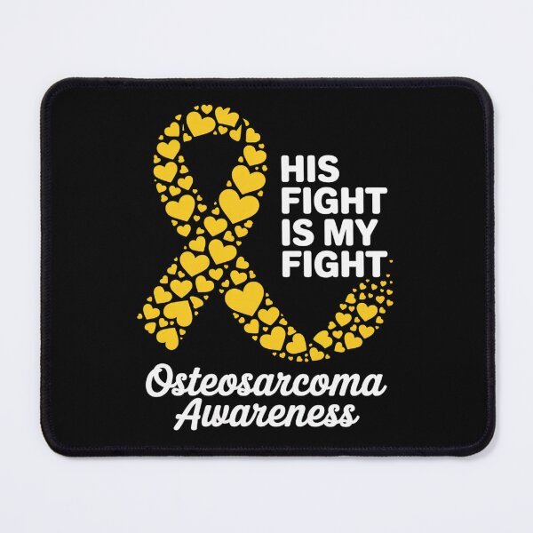Item preview, His Fight Is My Fight Osteosarcoma Awareness designed and sold by BlassmausArt.