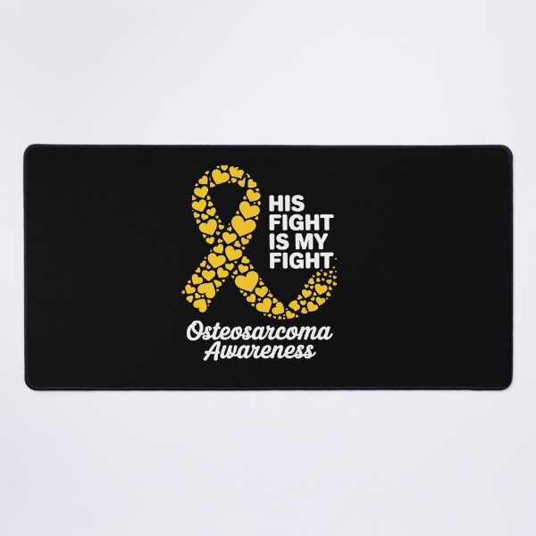 Item preview, His Fight Is My Fight Osteosarcoma Awareness designed and sold by BlassmausArt.