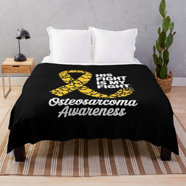 Item preview, His Fight Is My Fight Osteosarcoma Awareness designed and sold by BlassmausArt.