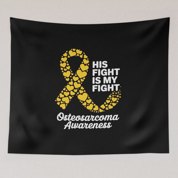 Item preview, His Fight Is My Fight Osteosarcoma Awareness designed and sold by BlassmausArt.