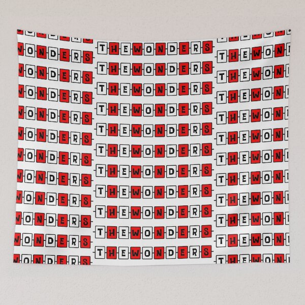 Item preview, Wonders Red Tiles designed and sold by Normbot2000.