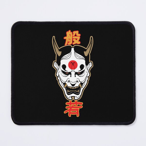 Item preview, Fierce Hannya Demon Mask Japanese Traditional Art designed and sold by RamyGallery.