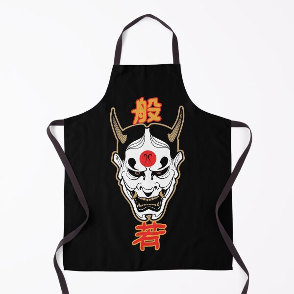 Item preview, Fierce Hannya Demon Mask Japanese Traditional Art designed and sold by RamyGallery.