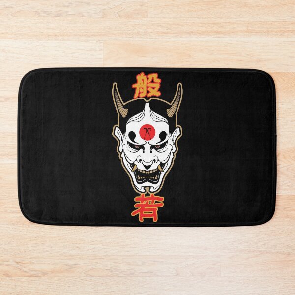 Item preview, Fierce Hannya Demon Mask Japanese Traditional Art designed and sold by RamyGallery.