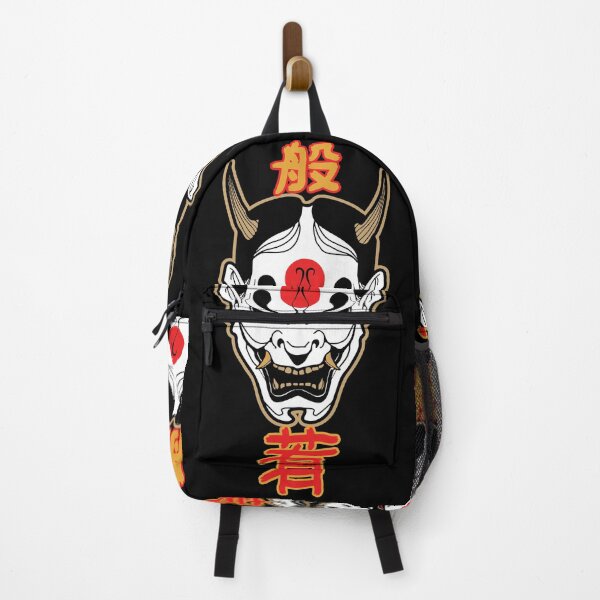 Item preview, Fierce Hannya Demon Mask Japanese Traditional Art designed and sold by RamyGallery.