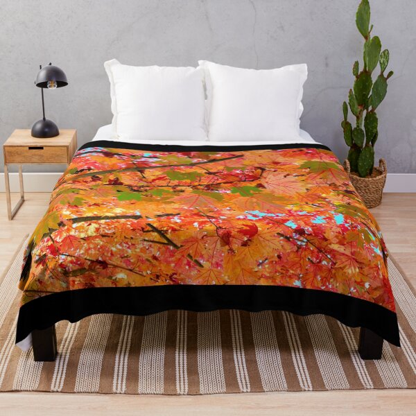 Item preview, Stunning Maple in Full Fall Beauty with a Rainbow of Colours - Abstract Artwork  designed and sold by Adam Gormley.