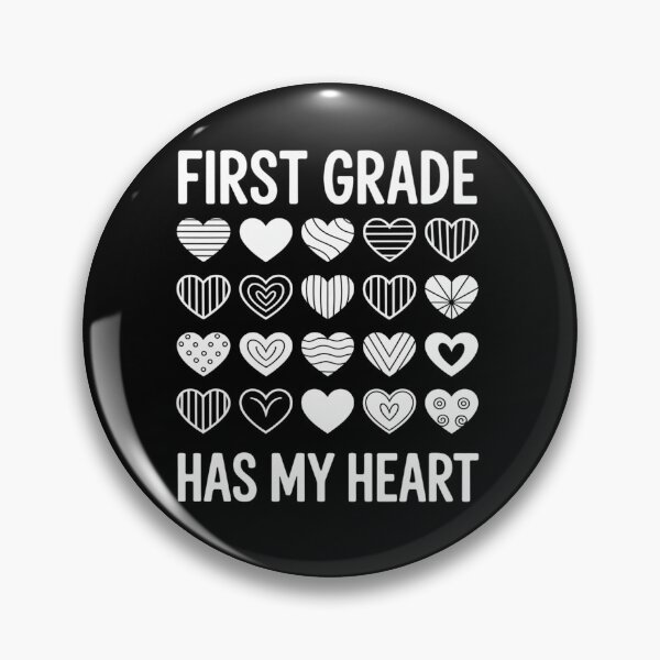 Item preview, Valentine's Day 1st Grade Teacher - First Grade Has My Hear designed and sold by BlassmausArt.