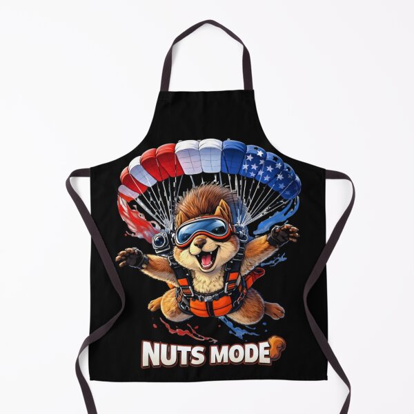 Item preview, Crazy Skydiving Squirrel American Flag Parachute designed and sold by FREENATION2026.