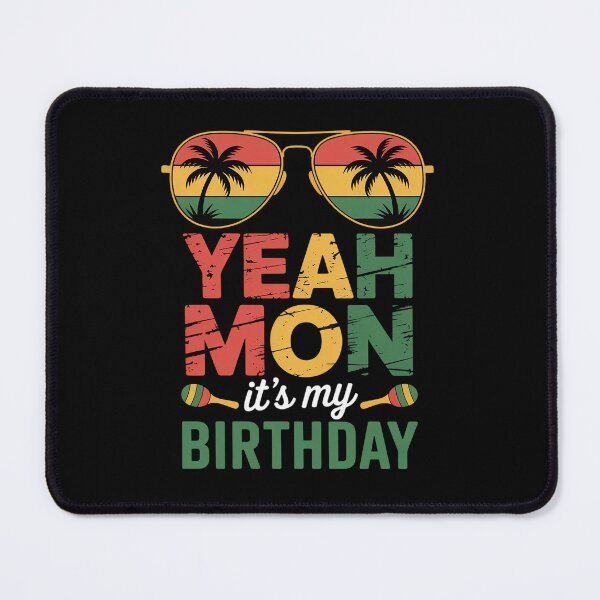 Item preview, Yeah Mon Jamaican Jamaica Birthday Party Girls Women Men designed and sold by BlassmausArt.