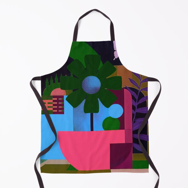 Item preview, Vibrant Modern Butterfly & Geometric Garden designed and sold by joycrysstudio.