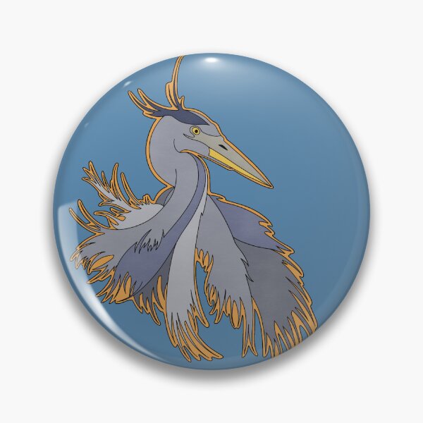 Item preview, Blue Heron designed and sold by Local-Cryptid.