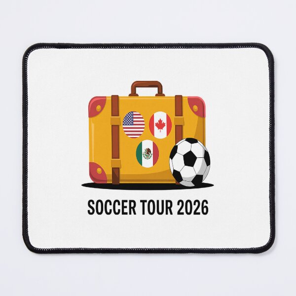 Item preview, 2026 Soccer World USA Flag designed and sold by BlassmausArt.