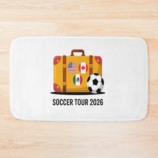 Item preview, 2026 Soccer World USA Flag designed and sold by BlassmausArt.