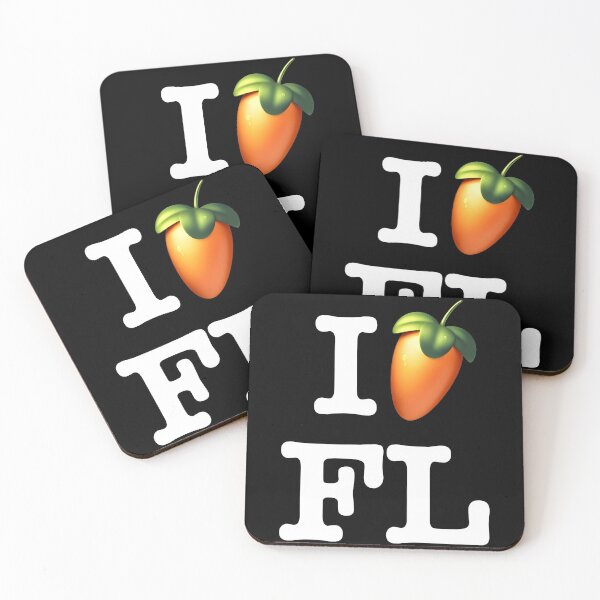 Item preview, I Love FL Studio Producer White Design designed and sold by 808Garments.
