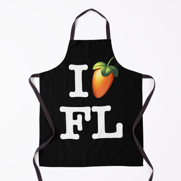 Item preview, I Love FL Studio Producer White Design designed and sold by 808Garments.